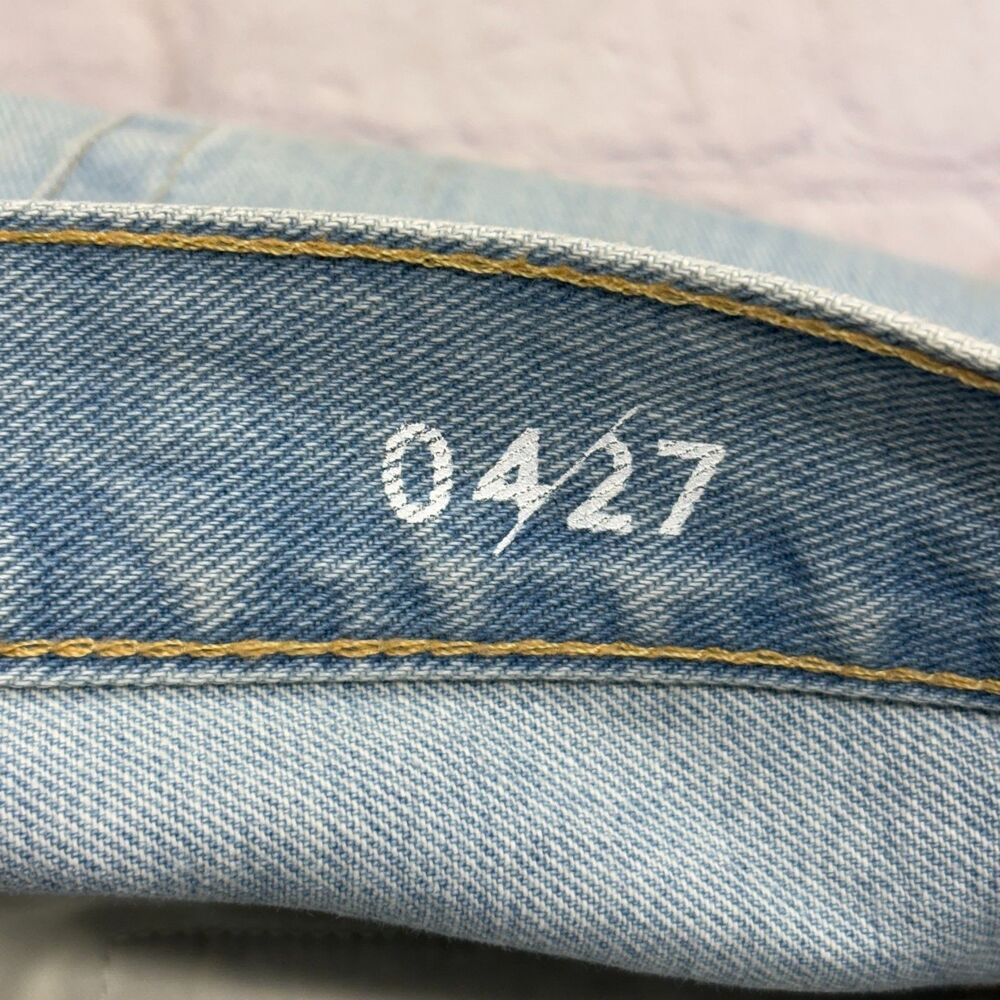 NWT Something Navy Women High Waist Straight Jeans Size 04/27 Blue Denim C134 20 - Picture 13 of 16
